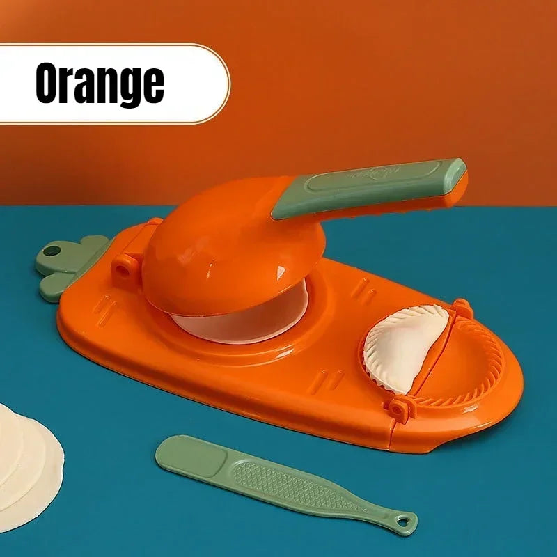 2-in-1 Dumpling Maker Press Manual Wrapper Ravioli Empanada Mold