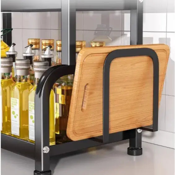 Modern Kitchen Countertop Spice Rack – Multi-Tier Storage Organizer