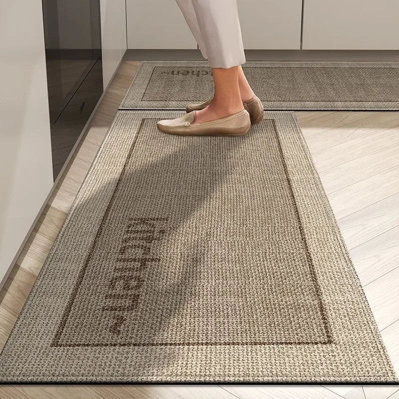 Non-Slip Kitchen Floor Mat, Wear-Resistant Long Rug