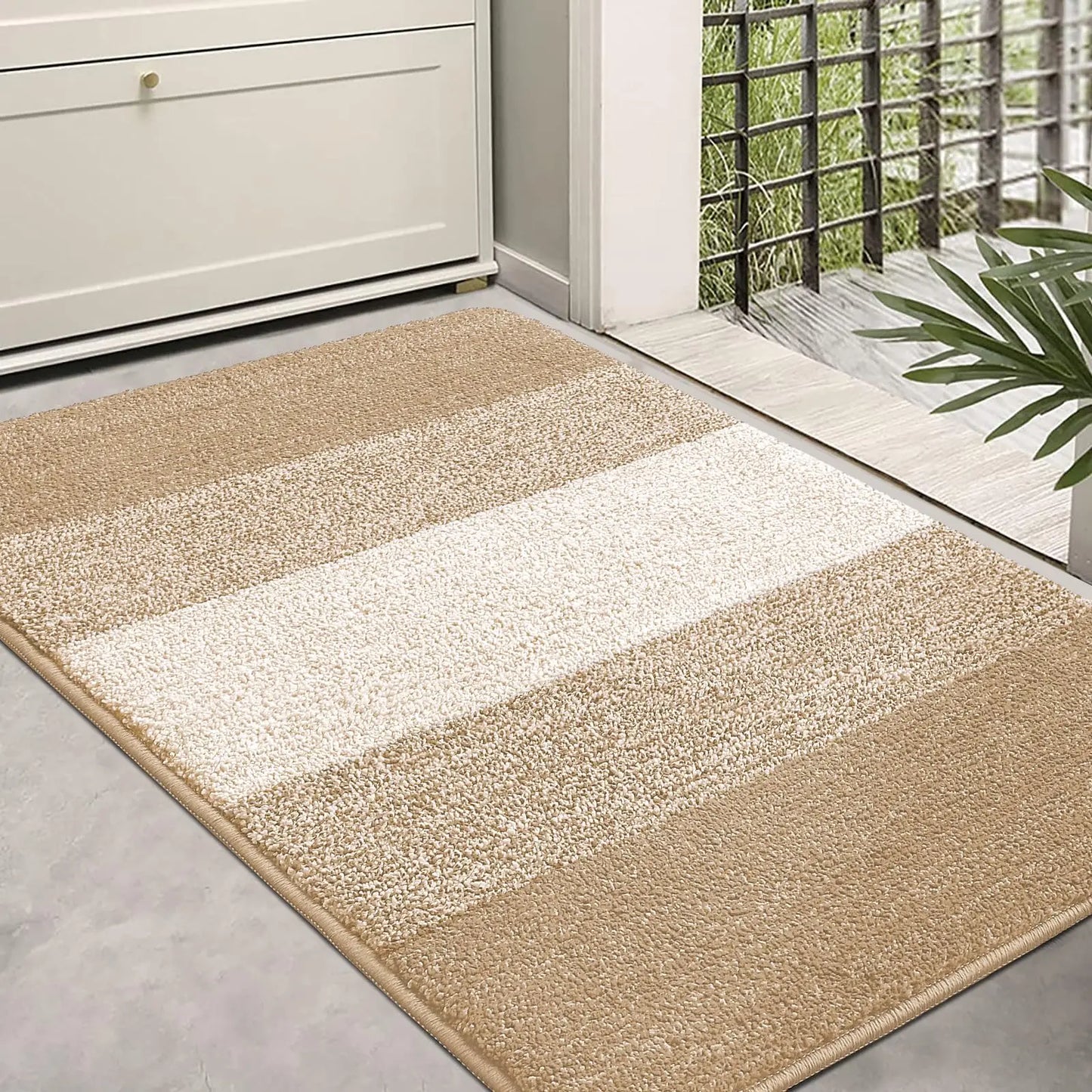 Indoor Non-Slip Door Mat Absorbent Low Profile Entrance Rug