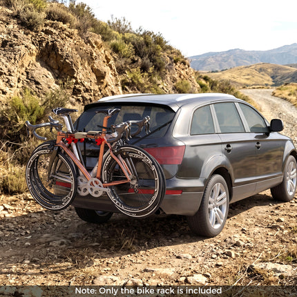 Superbuy Trunk Mount 3-Bike Rack with Anti-Sway Straps & Soft Padding for SUV