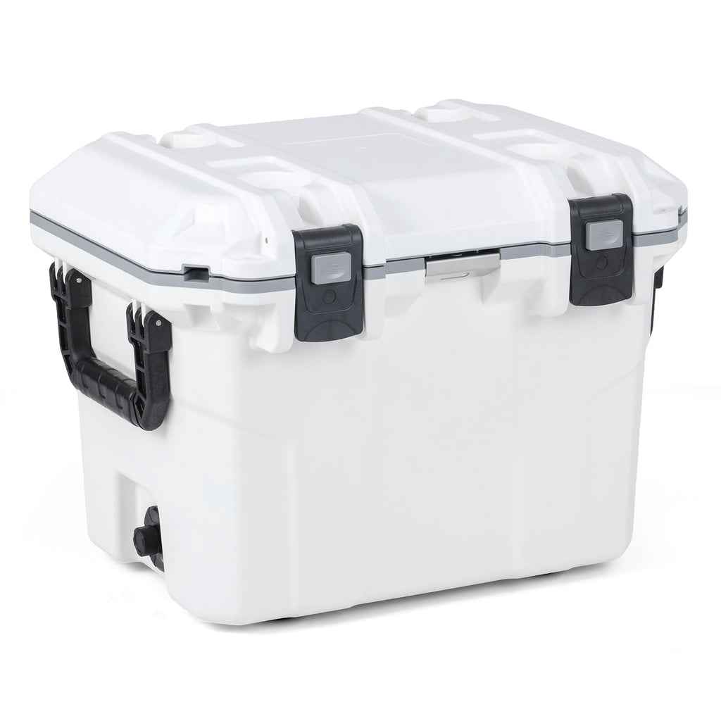 Glacière rigide Ultra-Légère Moulée par Injection 5 QT - Blanche
