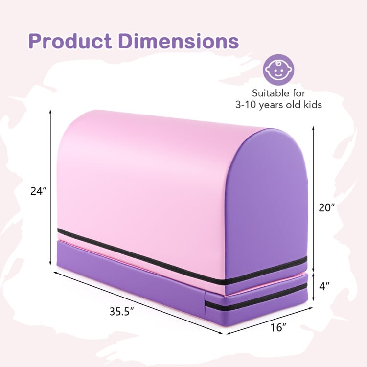Yoga Set: Gymnastics Vaulting Box + Gymnastics Mat