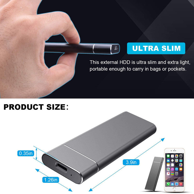 High-speed Mobile Solid State USB Drive