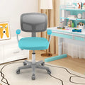 Adjustable Desk Chair with Auto Brake Casters for Kids-Turquoise - Green - Kids Chairs & Seating