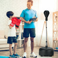 Adjustable Freestanding Punching Bag with Boxing Gloves for Adults and Kids - Black - Boxing & Martial Arts