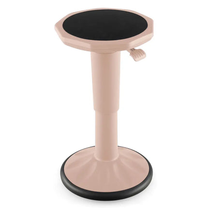 Adjustable-Height Wobble Chair Active Learning Stool for Office Stand Up Desk-Pink - Pink - Kneeling Chairs