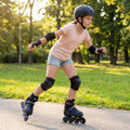 Adjustable Kids’ Incline Skates 4 Sizes Adjustable Blade Roller-Purple - Purple - Toy Sports