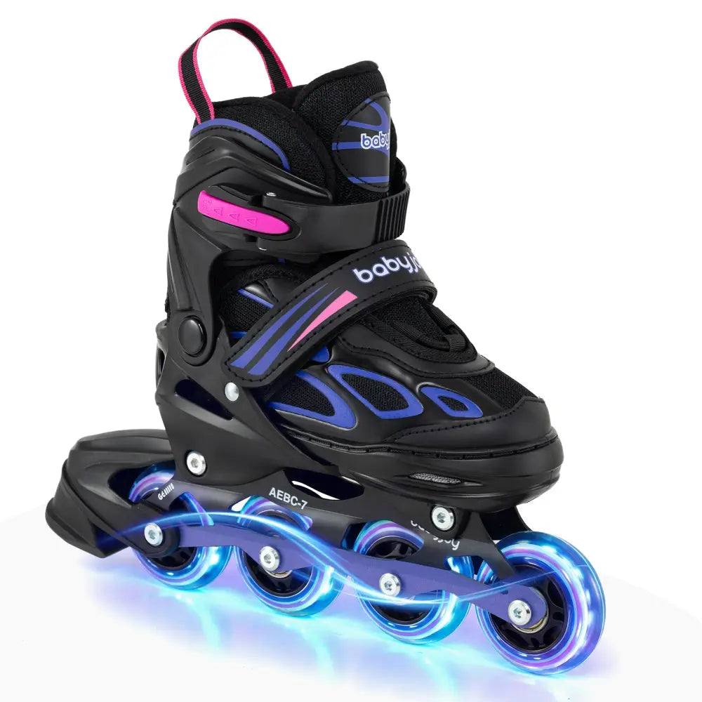 Adjustable Kids’ Incline Skates for Boys Girls Ages 5-14-Purple - Purple - Toy Sports