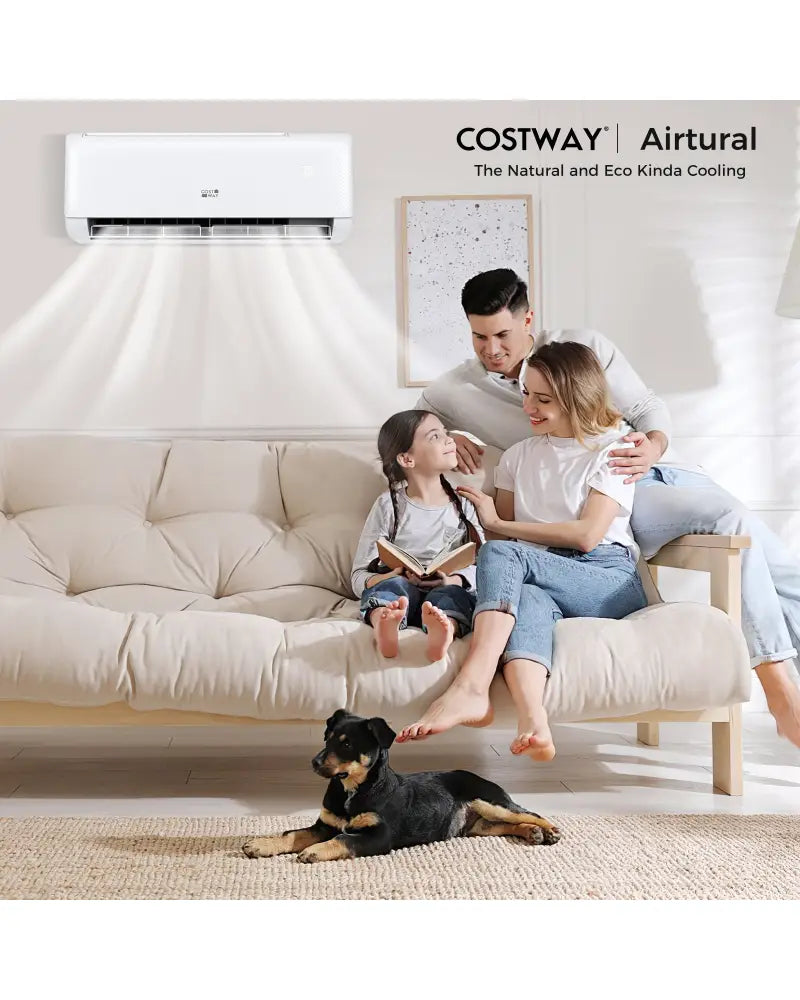 Airtural Series 18000 BTU 21 SEER2 Ductless Mini Split Air Conditioner and Heater 208-230V Energy Star Certified