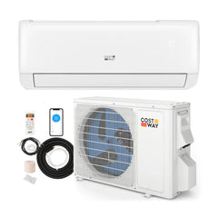 Airtural Series 9100 BTU 20.5 SEER2 WiFi Enabled Mini Split AC 115V Compatible with Alexa - White - 9000 BTU Mini Split