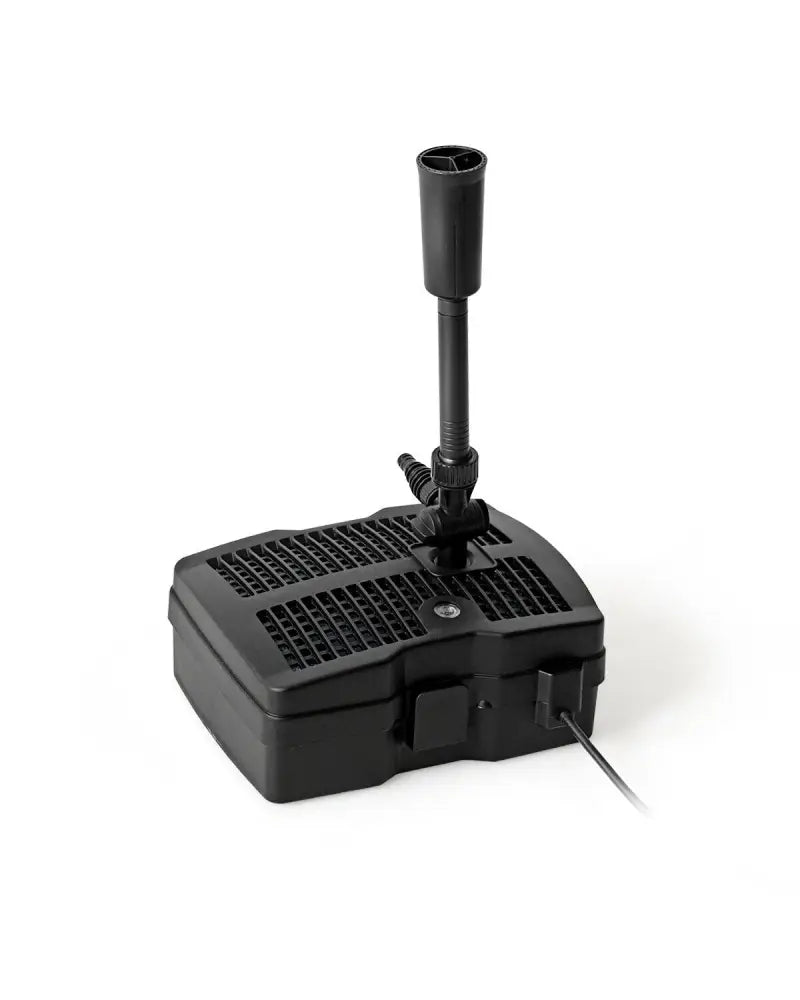 All-in-One 660 GPH Pond Filter Pump with Sterilizer and Fountain Jet - Black - Watering & Irrigation