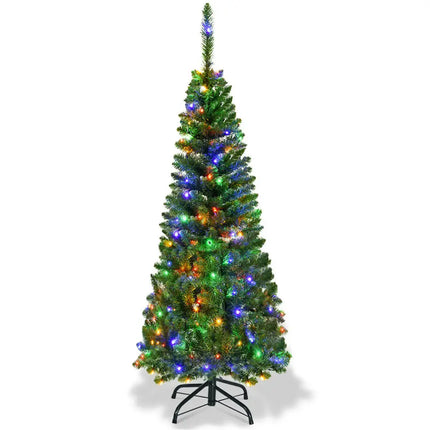 Artificial National Foot Kingswood Fir Pencil Christmas Tree-4.5ft - Green - Christmas Tree