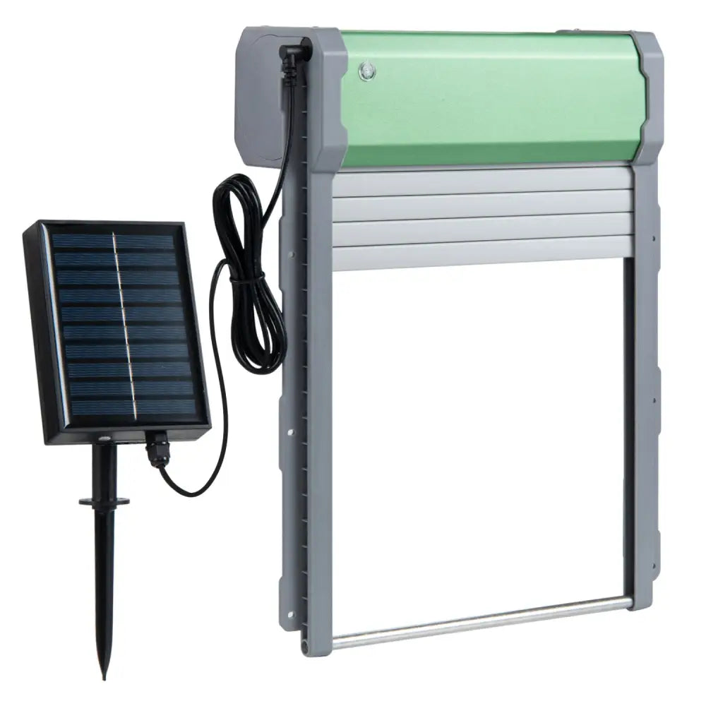 Automatic Chicken Coop Door with Remote Control and Light Sensor Timer - Chicken Coops