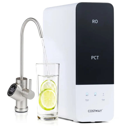 AW-RB05 Alkaline PH+ Reverse Osmosis Water Filter 800 GPD Tankless Under-Sink RO System-Black - Black - Small Appliances