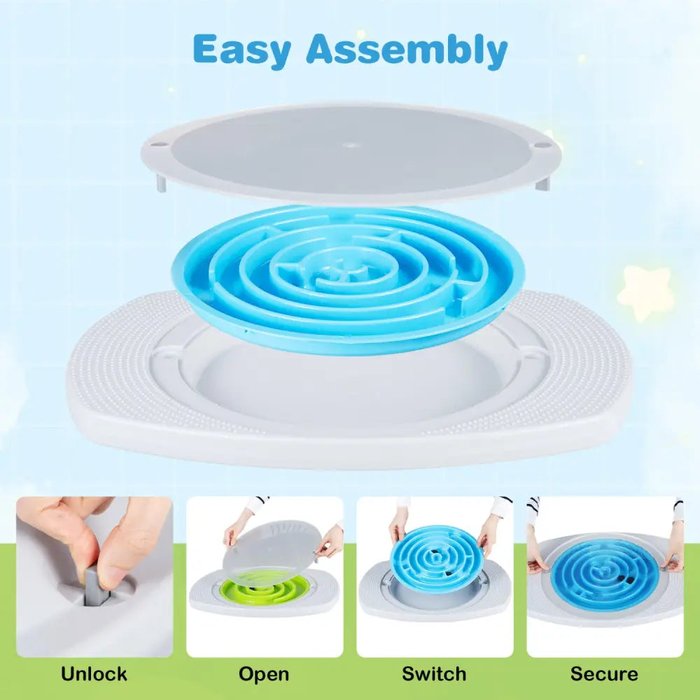 Balance Board Maze for Kids with 3 Maze Discs and 140 lbs Capacity - Toy Sports