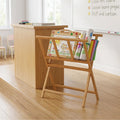 Bamboo Art Print Rack for Canvas Storage and Display-Natrual - Natural - Art Easels