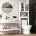 Bathroom Spacesaver Over the Toilet Door Storage Cabinet - White - Over the Toilet Storage