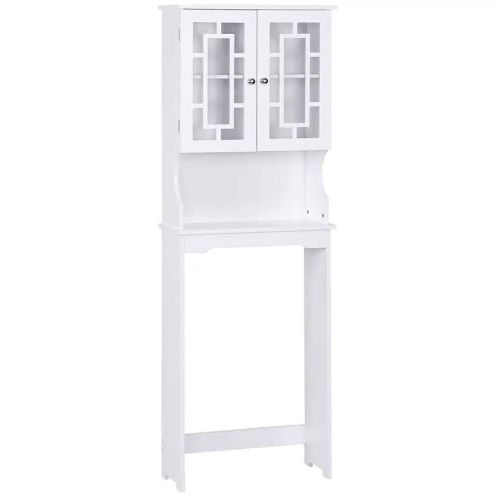 Bathroom Spacesaver Over the Toilet Door Storage Cabinet - White - Over the Toilet Storage