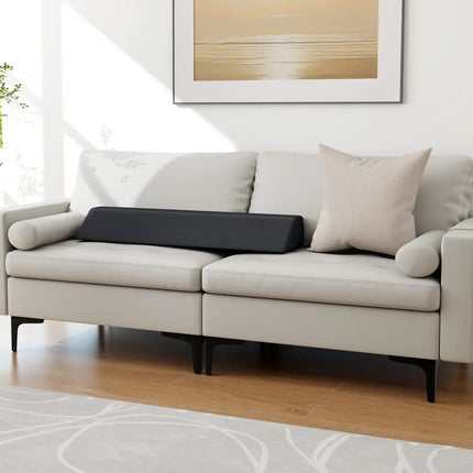 Bed Wedge Pillow with Storage Bag-Twin Size - Gray - Bedding