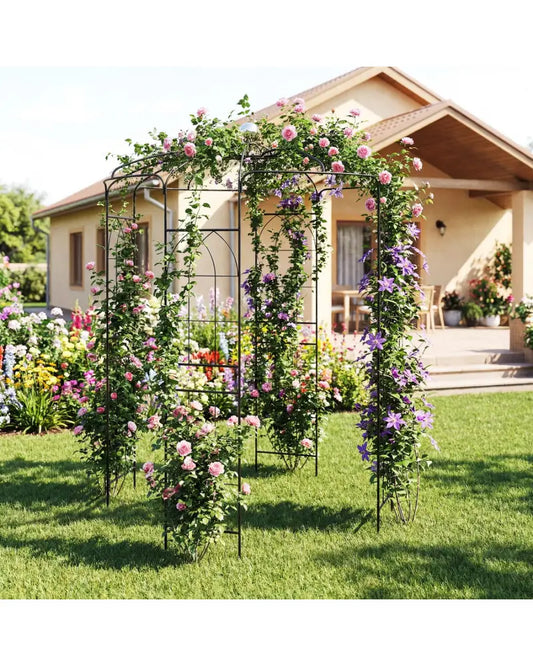 Birdcage Shape Gazebo for Climbing Plants and Wedding Ceremony Decoration - Garden Arbors