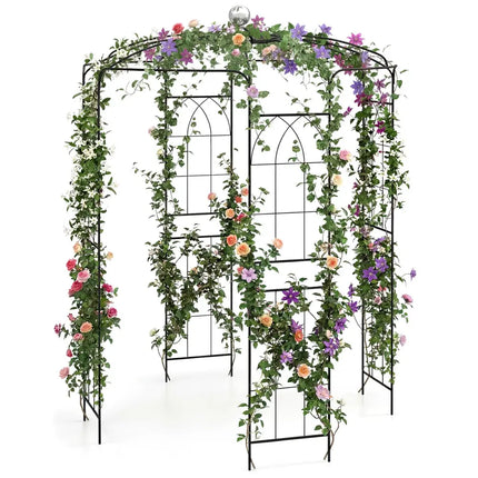 Birdcage Shape Gazebo for Climbing Plants and Wedding Ceremony Decoration - Outdoor Decor