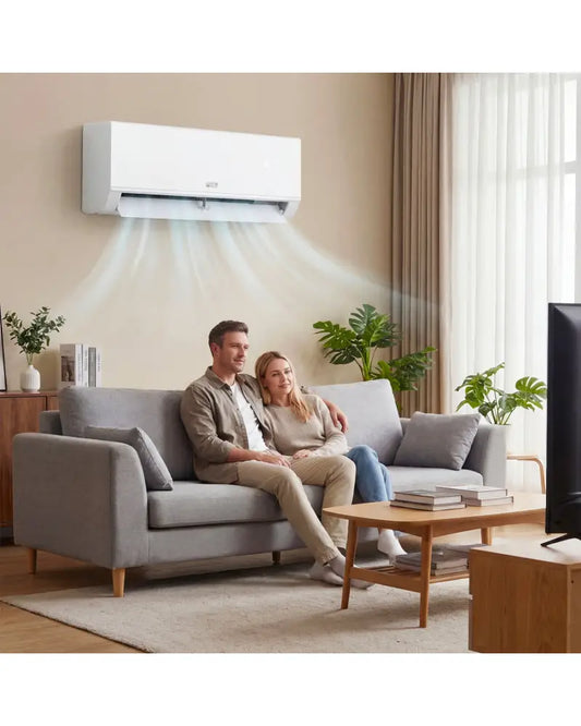 Blast Pro Series 9000 BTU 21 SEER2 208-230V Wifi Enabled Mini Split Air Conditioner and Heater - White - 9000 BTU Mini