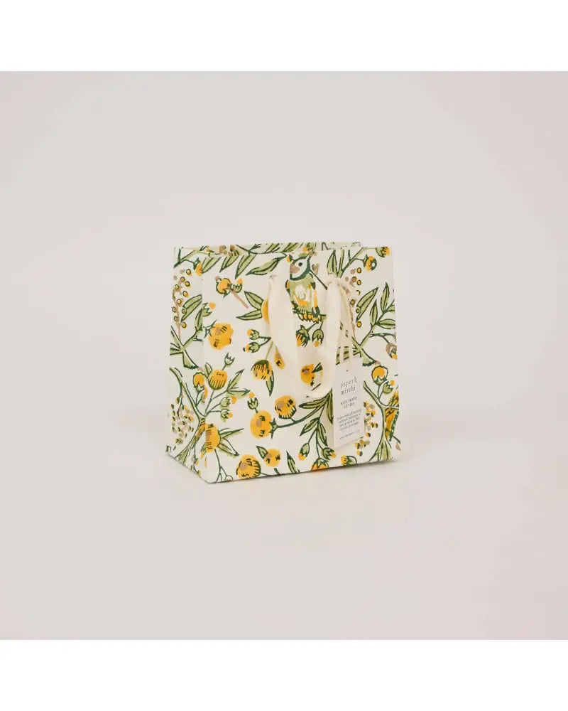 Block Printed Gift Bags (Small) - Sunshine Refresh