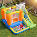Bounce House for Kids 3-12 with Climbing Wall for Backyard Party - Multicolor - Bounce House