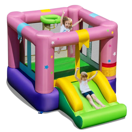 Bouncy Castle with Jumping Area and 480W Blower - Bounce House