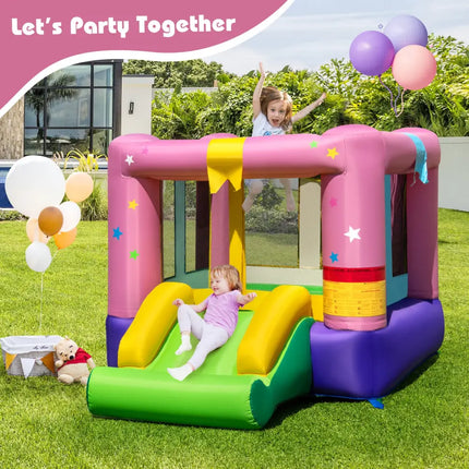 Bouncy Castle with Jumping Area and 520W Blower - Bounce House