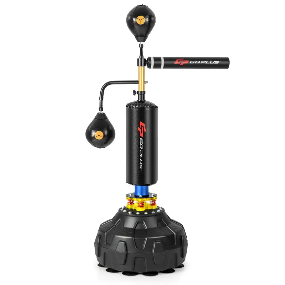 Boxing Speed Trainer Freestanding Fillable 360° Spinning Bar Adjustable Height - Boxing & Martial Arts