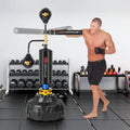 Boxing Speed Trainer Freestanding Fillable 360° Spinning Bar Adjustable Height - Boxing & Martial Arts