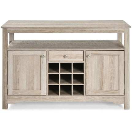 Buffet Server Sideboard Wine Cabinet Console-Gray - Gray - Sideboards Cabinets & Buffets