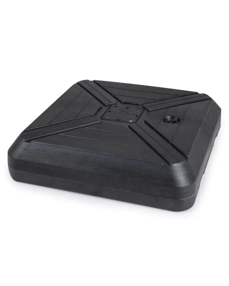 Cantilever Offset Umbrella Base with Wheels for Backyard Poolside - Outdoor Umbrella Bases