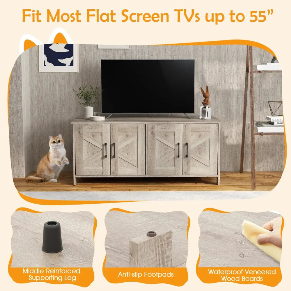 Cat Litter Box Enclosure for 2 Cats Modern Kitty Litter Box Furniture Hidden-Oak - Oak - Cat Houses