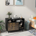 Cat Litter Box Enclosure with Storage Compartments and Pet Scratcher - Cat Houses