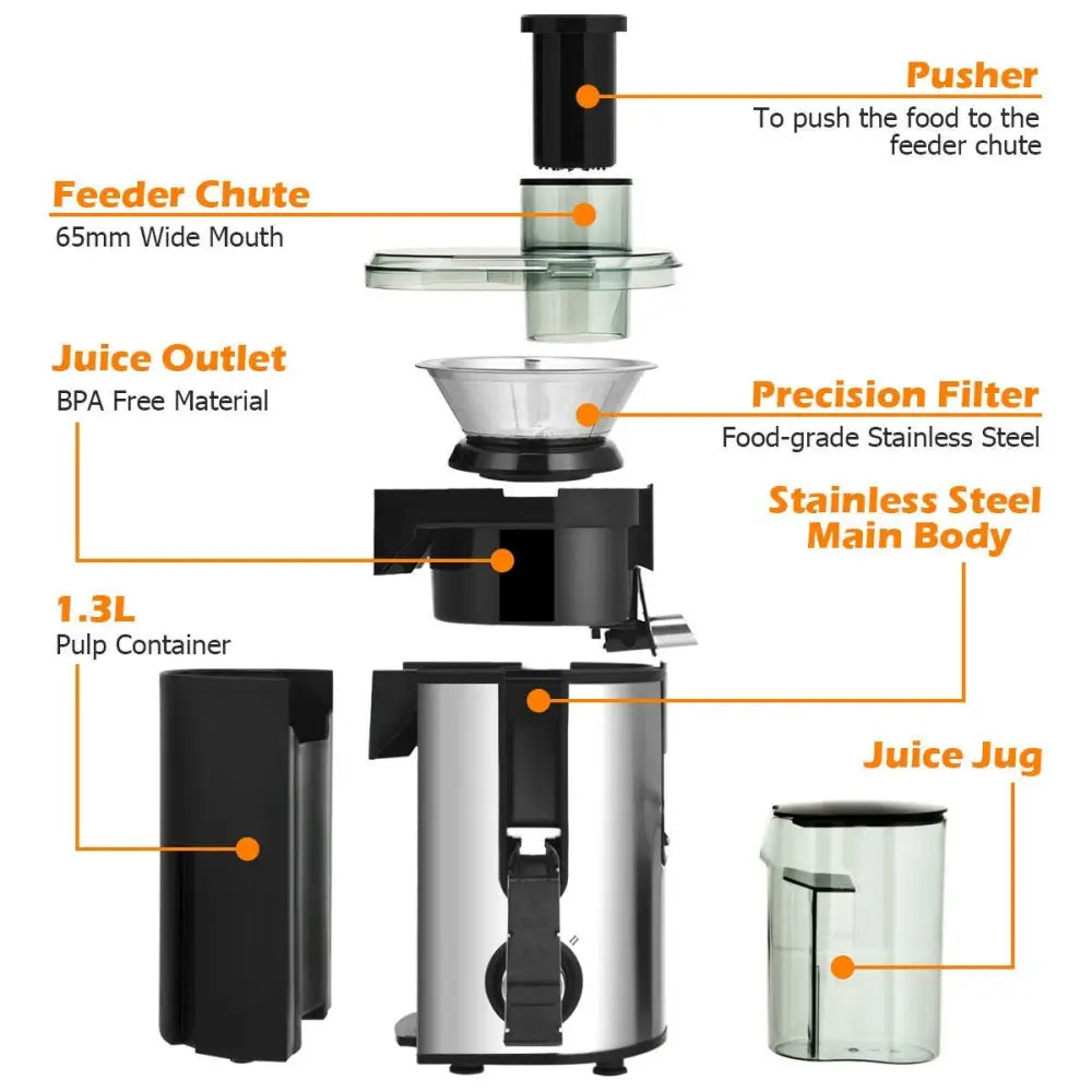 Centrifugal Juicer Machine Juicer Extractor Dual Speed - Oasis Home Essentials