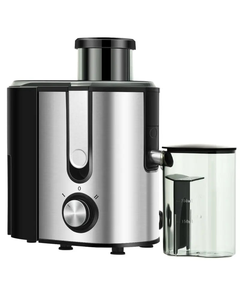 Centrifugal Juicer Machine Juicer Extractor Dual Speed - Silver - Juicers & Coffee Machines