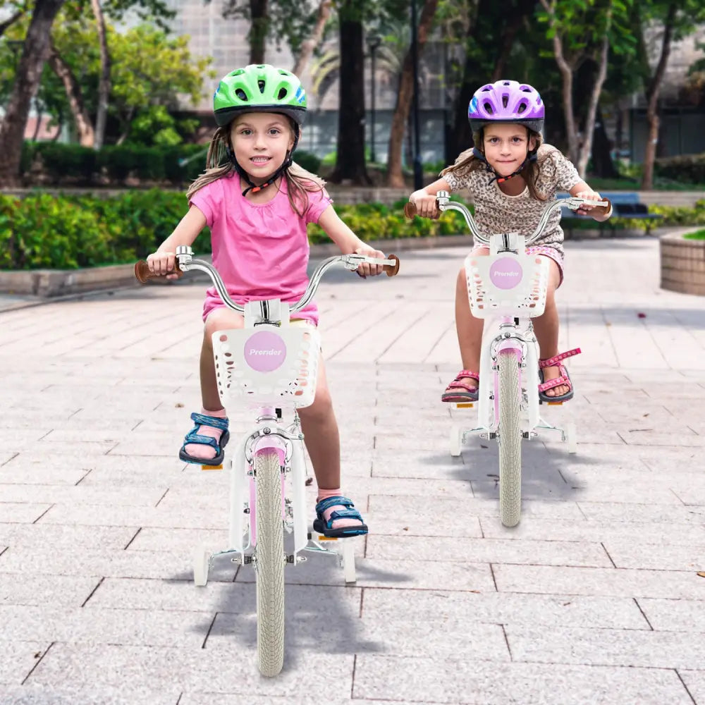 Children Bicycle with Front Handbrake and Rear Coaster Brake-Purple - Purple - Kids Bike