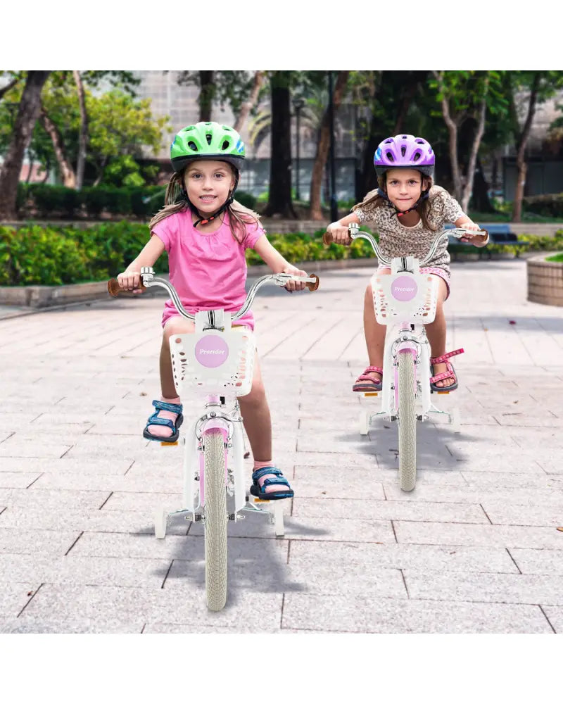 Children Bicycle with Front Handbrake and Rear Coaster Brake-Purple - Purple - Kids Bike