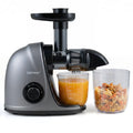 Cold Press Juicer Machine with 95% High Yield and 2-Speed Modes-Sliver - Silver - Juicers & Coffee Machines