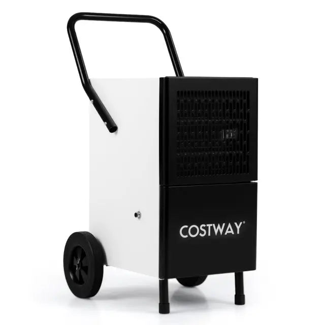 Commercial Dehumidifier and Heavy€‘Duty Metal Floor Fan Combo - Climate Control Appliances