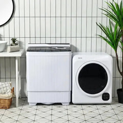 Compact Washer and Dryer Laundry Combo for Fast Household Laundry Costway