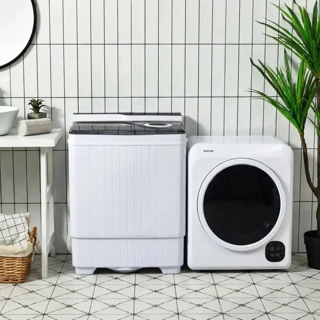 Compact Washer and Dryer Laundry Combo for Fast Household Laundry Costway