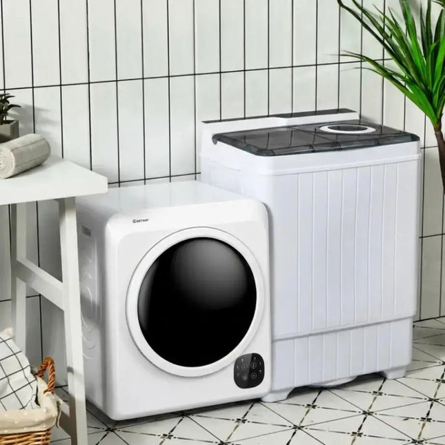 Compact Washer and Dryer Laundry Combo for Fast Household Laundry Costway