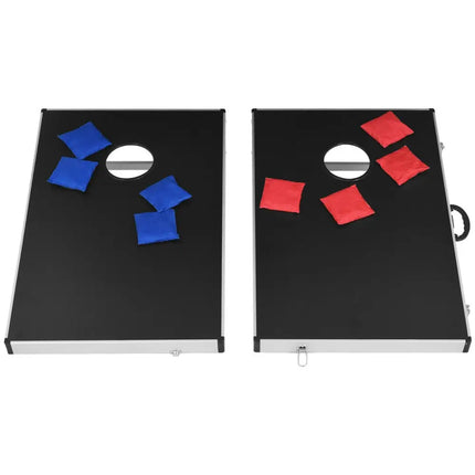 Cornhole Set with Foldable Design and Side Handle - Lawn Games