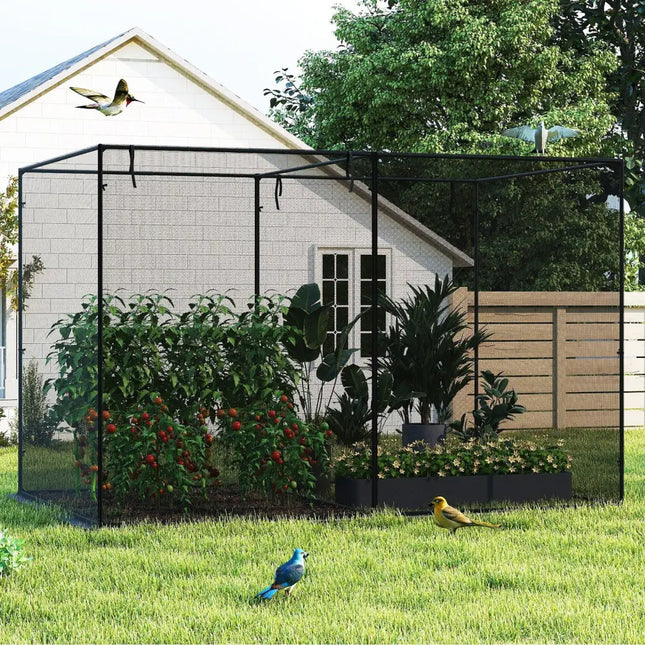 Crop Cages with 6 Ground Nails for Garden Plant - Plant Supports