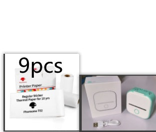 Portable Mini Thermal Label Printer Home Photo Printer\ Printer Bluetooth-compatible Mini Label Printer Price Tag