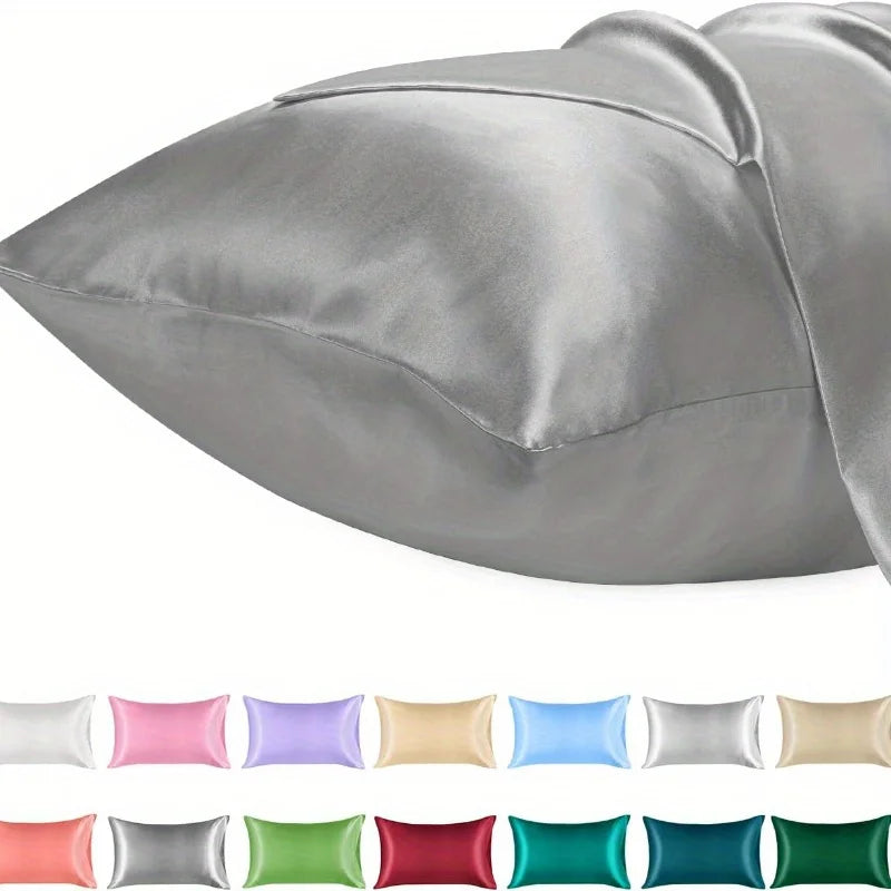 100% Satin Polyester Pillowcase